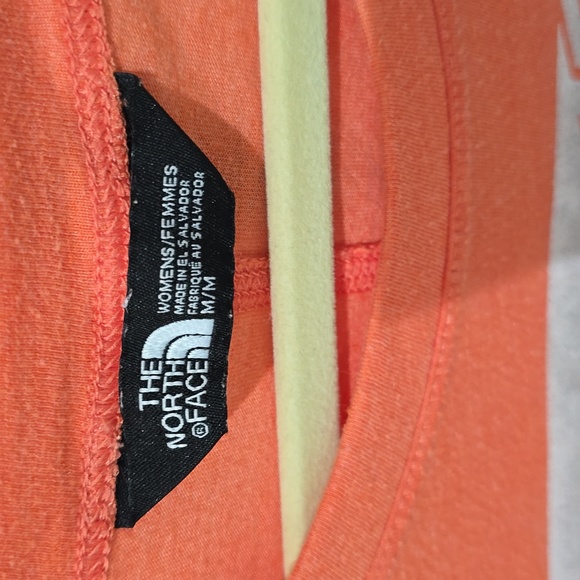 The North Face Women's Orange Graphic Tee Short Sleeve Top T-Shirt Medium - Picture 2 of 11